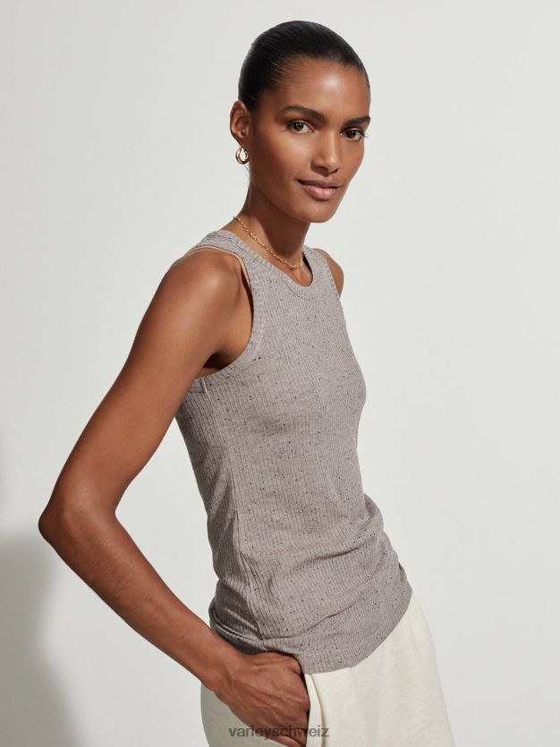 Bekleidung tief taupefarbener Fleck Frauen Varley Eliza Tank 8J4JZN98