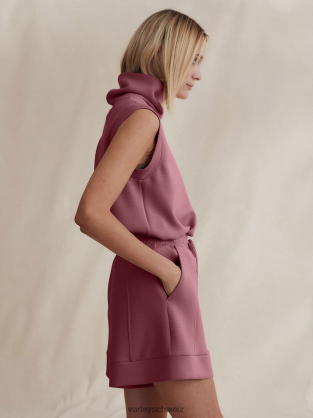 Bekleidung wilder Rhabarber Frauen Varley Leigh-Tanktop mit hohem Kragen 8J4JZN35