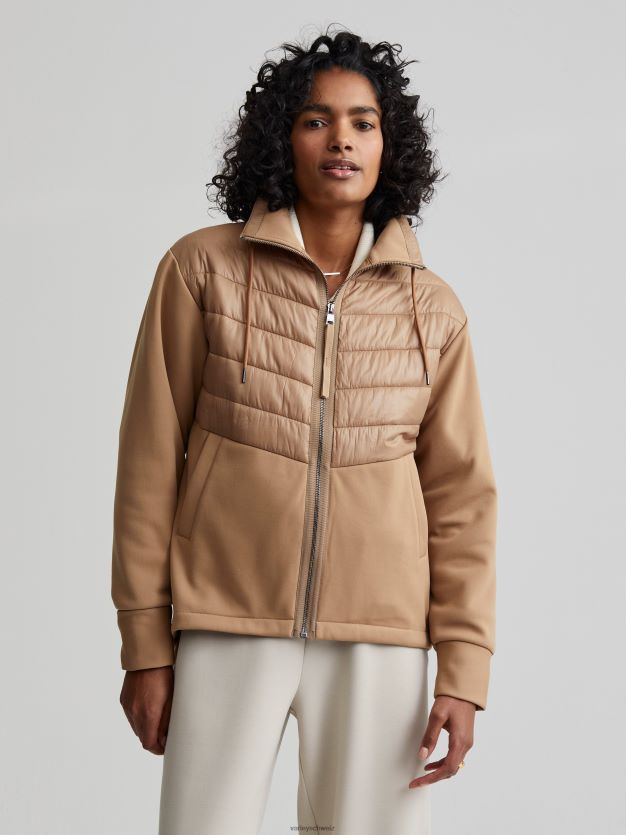 Bekleidung Wüstensand Frauen Varley Balfern-Jacke 8J4JZN467