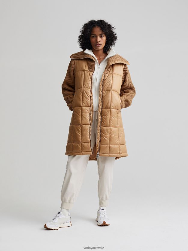 Bekleidung Wüstensand Frauen Varley Mayten-Strickjacke 8J4JZN451