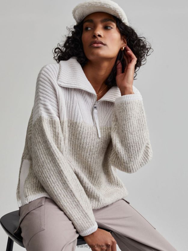 Bekleidung Nimbuswolke Frauen Varley Willard-Pullover mit halbem Reißverschluss 8J4JZN213