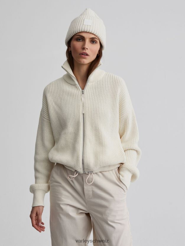 Bekleidung Reiher Frauen Varley Anderson-Strickjacke mit durchgehendem Reißverschluss 8J4JZN206