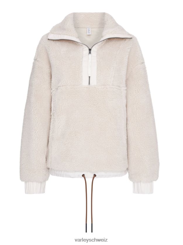 Bekleidung Eierlikör Frauen Varley Appleton-Pullover mit halbem Reißverschluss 8J4JZN472