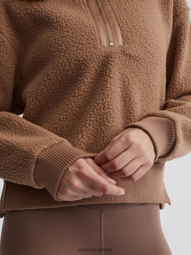 Bekleidung Pfifferling Frauen Varley Roselle-Fleece mit halbem Reißverschluss 8J4JZN234