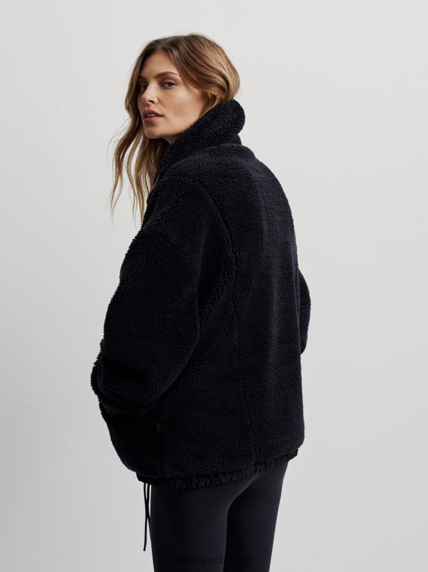 Bekleidung Schwarz Frauen Varley Appleton-Pullover mit halbem Reißverschluss 8J4JZN473