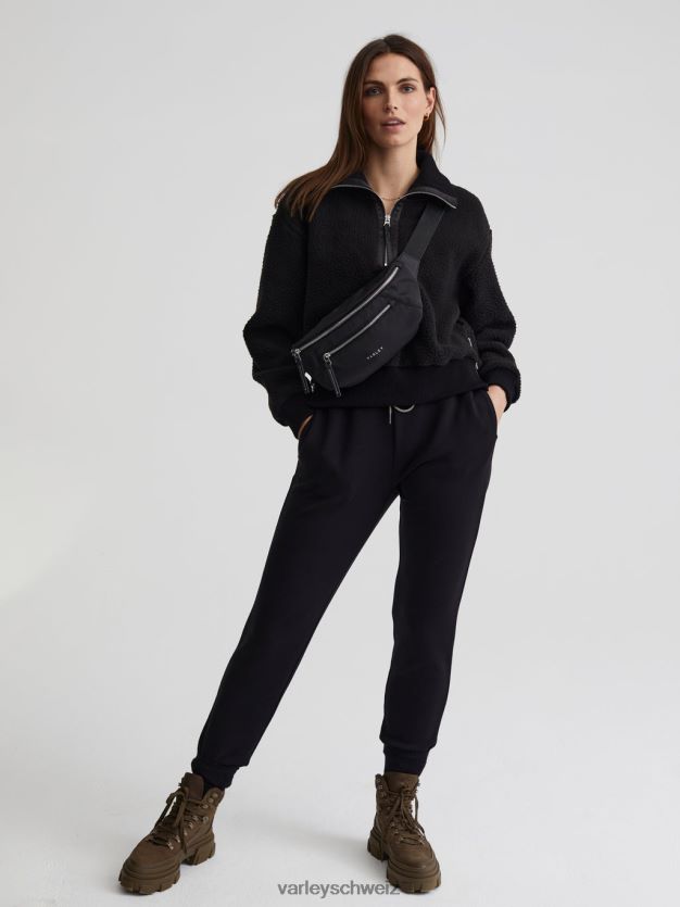 Bekleidung Schwarz Frauen Varley Roselle-Fleece mit halbem Reißverschluss 8J4JZN233