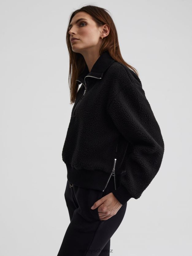 Bekleidung Schwarz Frauen Varley Roselle-Fleece mit halbem Reißverschluss 8J4JZN233