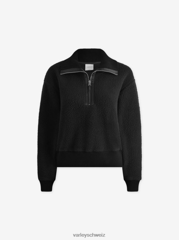 Bekleidung Schwarz Frauen Varley Roselle-Fleece mit halbem Reißverschluss 8J4JZN233