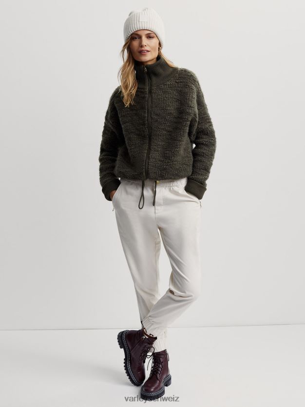 Bekleidung dunkles Oliv Frauen Varley Hunter Fleece mit durchgehendem Reißverschluss 8J4JZN423