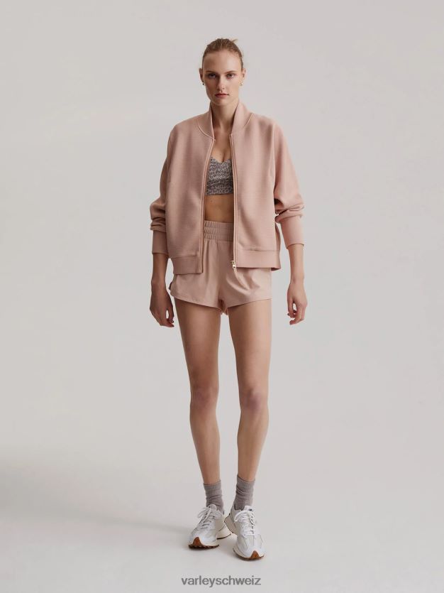 Bekleidung Mahagoni-Rose Frauen Varley alias Sweatjacke mit durchgehendem Reißverschluss 8J4JZN158