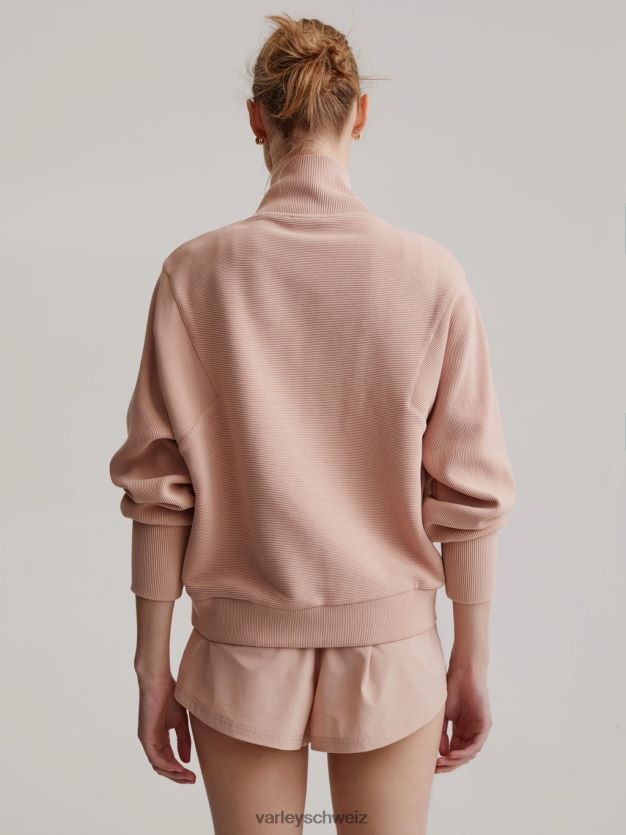 Bekleidung Mahagoni-Rose Frauen Varley alias Sweatjacke mit durchgehendem Reißverschluss 8J4JZN158