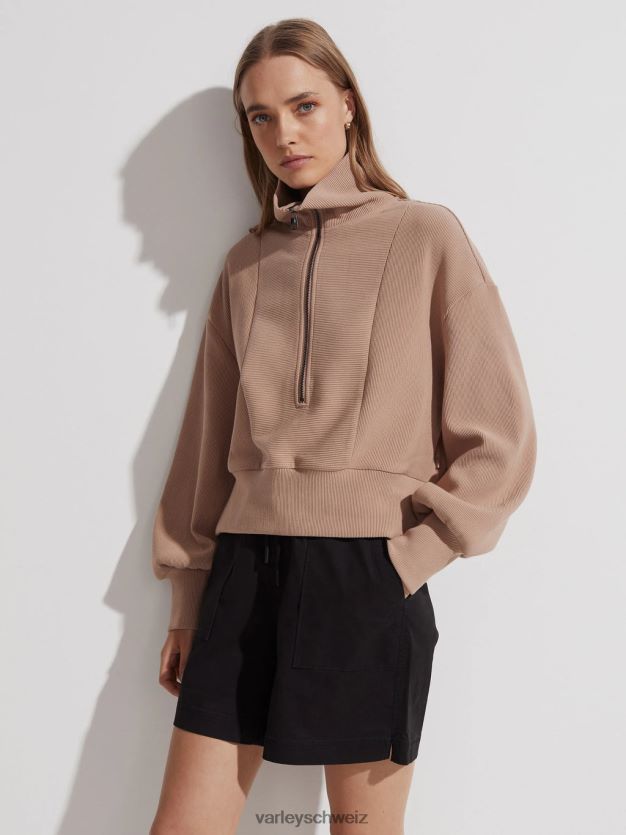 Bekleidung Pfifferling Frauen Varley Ramona-Pullover mit halbem Reißverschluss 8J4JZN145