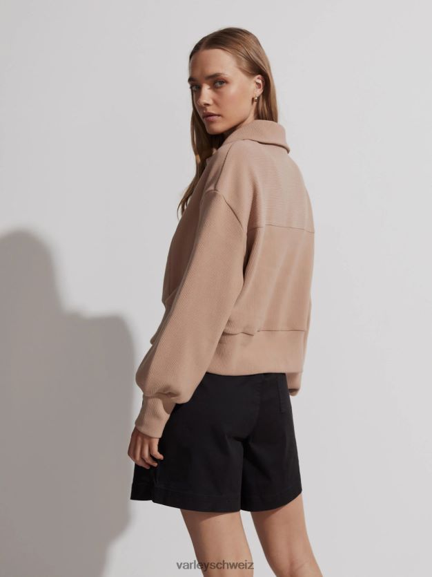 Bekleidung Pfifferling Frauen Varley Ramona-Pullover mit halbem Reißverschluss 8J4JZN145