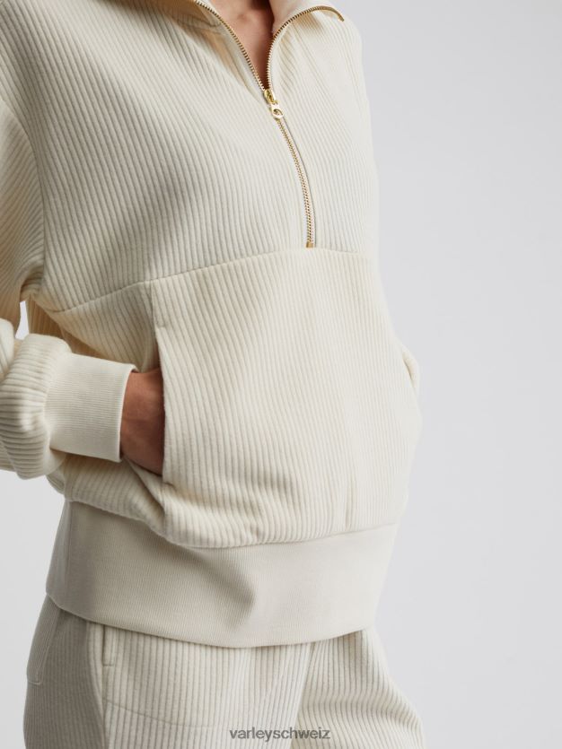 Bekleidung Reiher Frauen Varley Cyrus-Pullover mit halbem Reißverschluss 8J4JZN227