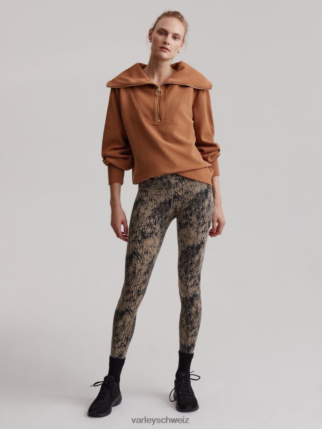 Bekleidung Roggen Frauen Varley Vine-Pullover mit halbem Reißverschluss 8J4JZN92