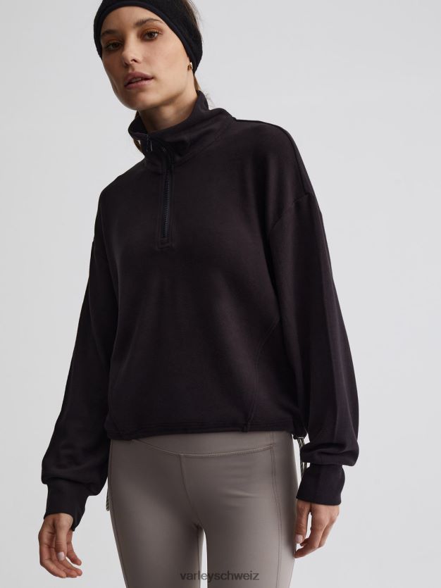 Bekleidung Schwarz Frauen Varley Collett-Pullover mit halbem Reißverschluss 8J4JZN237