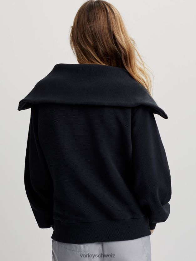 Bekleidung Schwarz Frauen Varley Vine-Pullover mit halbem Reißverschluss 8J4JZN87