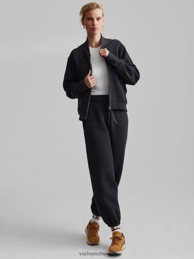 Bekleidung Schwarz Frauen Varley alias Sweatjacke mit durchgehendem Reißverschluss 8J4JZN157