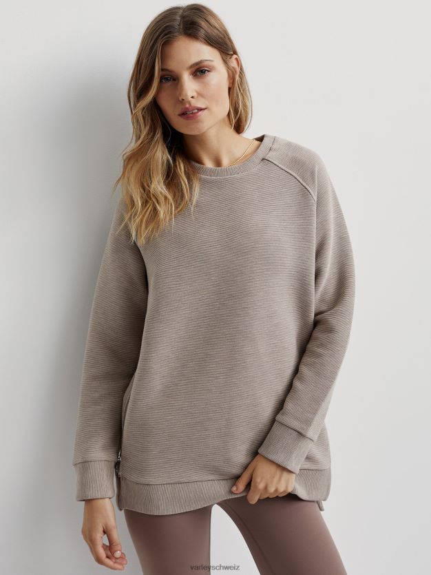 Bekleidung Taupe-Mergel Frauen Varley Manning Schweiß 8J4JZN105