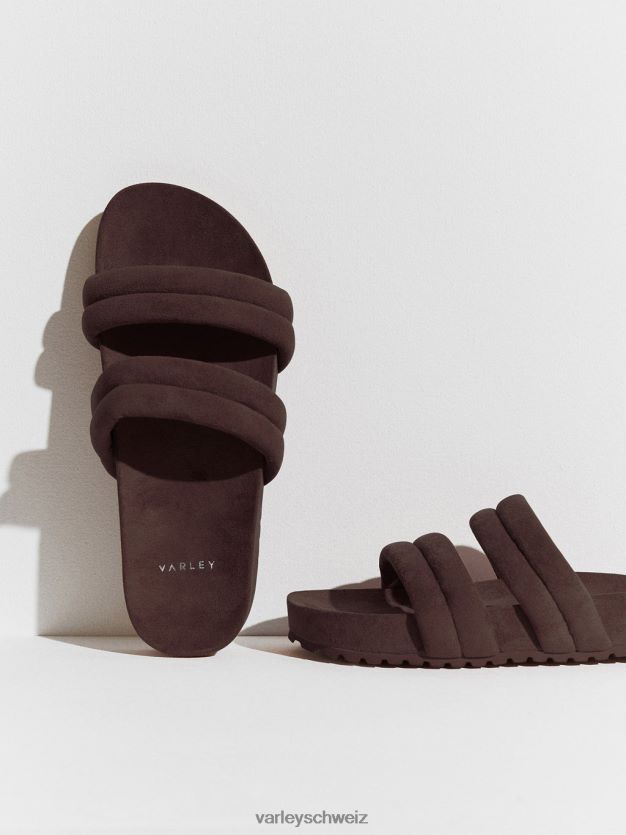 Folien französischer Braten Frauen Varley Giles Quilted Slides 2.0 8J4JZN492